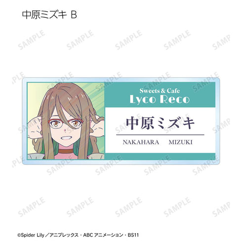 『リコリス・リコイル』トレーディング Ani-Art clear label アクリルネームプレート(単位/BOX)【202504再販】